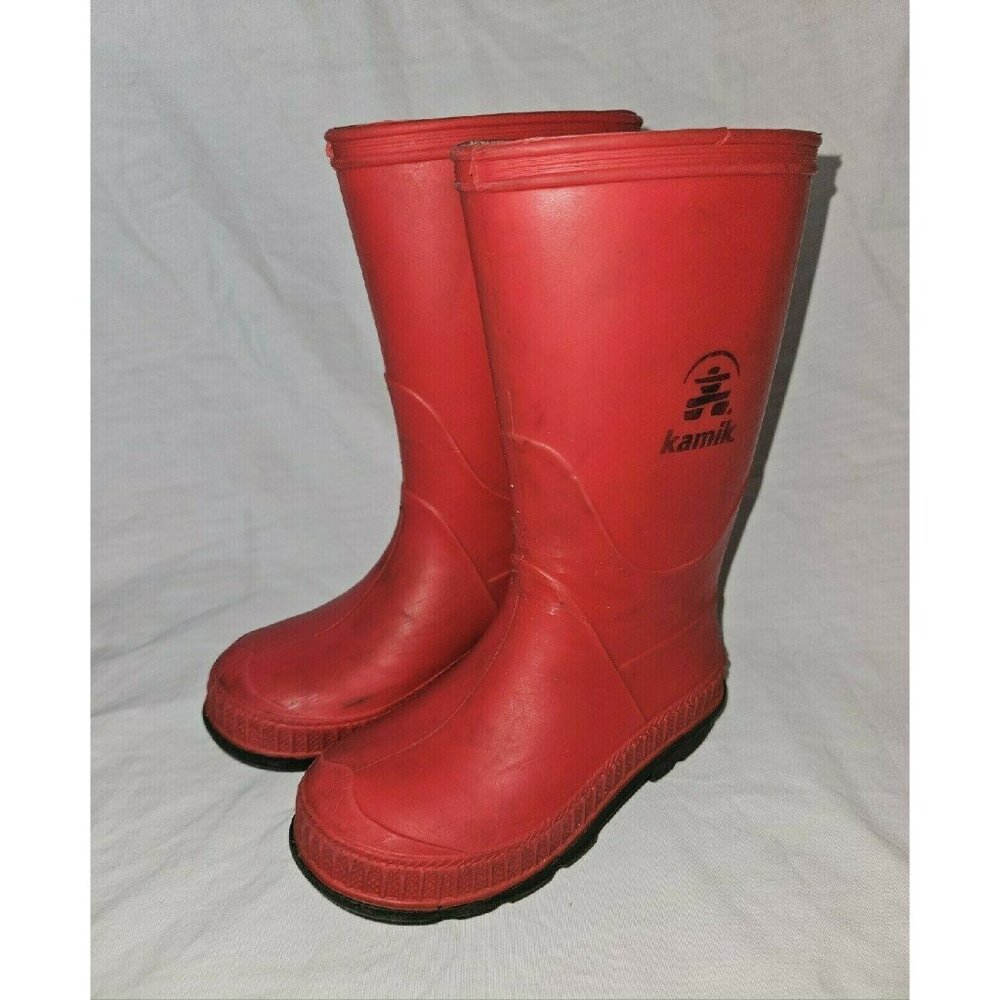 Kamik Red Rain Boots 9